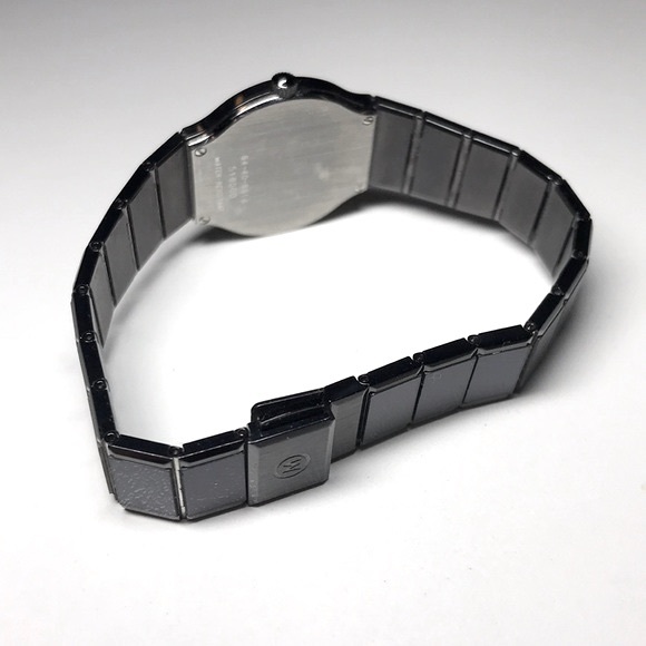 ⭐️HOST PICK⭐️ MOVADO Museum PVD Finished Stainless Steel Black Dial Watch - Picture 10 of 14